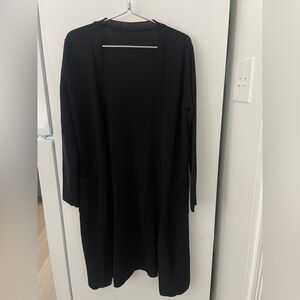 Elegant Black Women's Cardigan